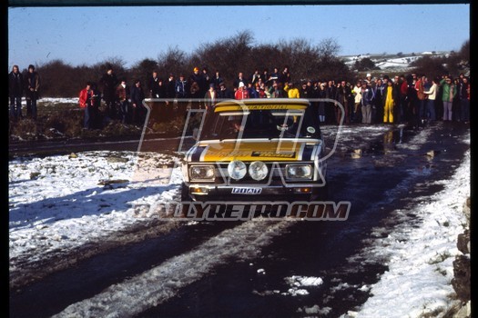 This was David Yeates whose 131 was not eligble for the rally and ran as 002
