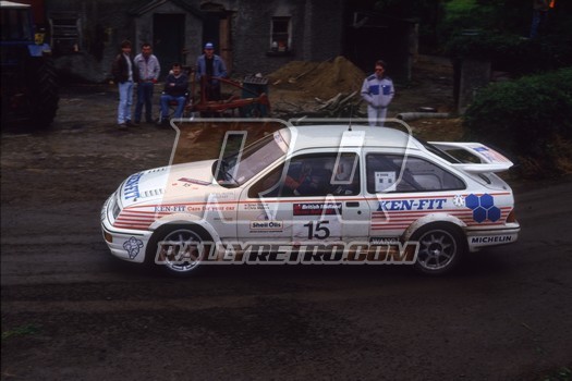 Chris Mellors - Ulster International - 1987 - Rallyretro - Irish Rally ...